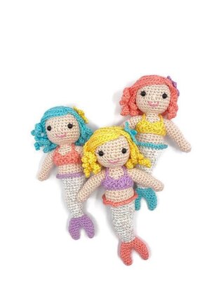 Cordelia Mermaid Doll Amigurumi