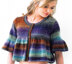 Short Sleeved Cardigan  in Noro Silk Garden Lite - Downloadable PDF