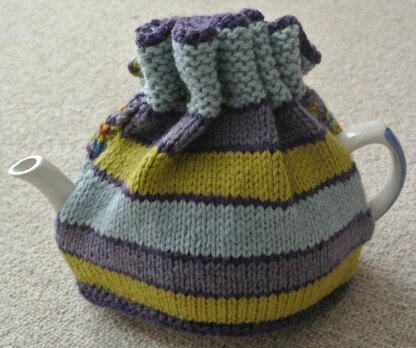 Hearts Fairisle Tea Cosy