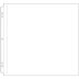We R Memory Keepers We R Post Bound Photo Sleeves 12"X12" 10/Pkg - Full Page