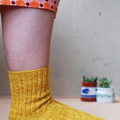 Muddy Daffodils - knitting pattern