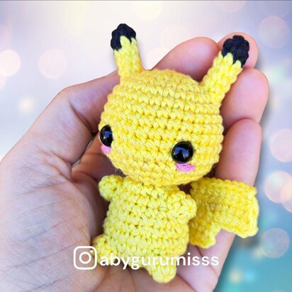 Pikachu pokemon amigurumi