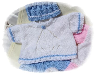 Mix and match set for 14-18 inch doll (preemie-newborn baby) Knitting ...