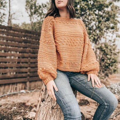 Jasmine Coral sweater