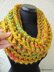 Chunky Crochet Mustard Cowl