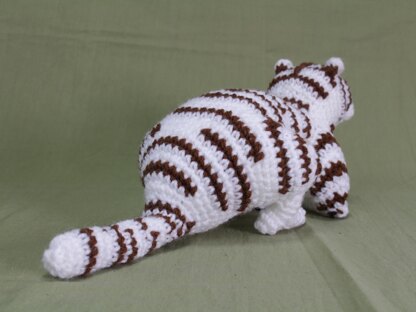 White tiger amigurumi / ホワイトタイガーのあみぐるみ