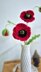 Poppy flower bouquet
