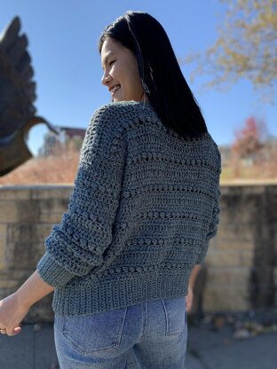 Bead Stitch Crochet Sweater