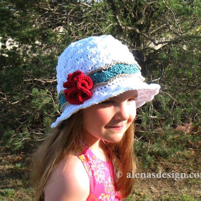 Rose Sun Hat