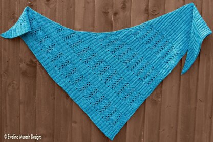 Rib and Lace Shawl