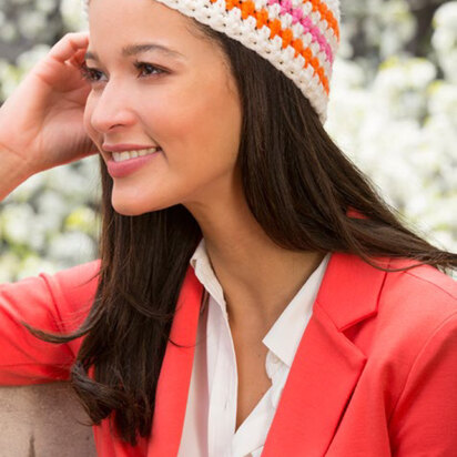 Stripes for Your Beanie in Red Heart Heads Up - LW4386 - Downloadable PDF