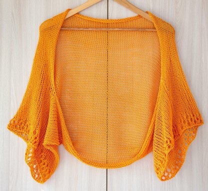 Knitting pattern Summer Lightweight Loose Sweater
