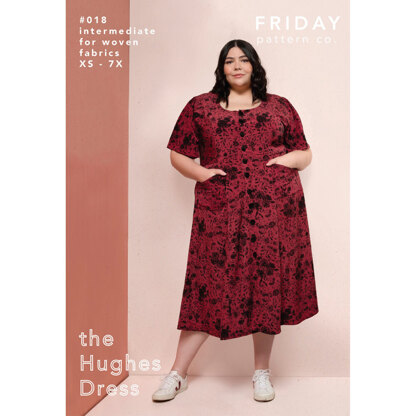 Friday Pattern Company Hughes Dress Pattern FPC-HD018 - Sewing Pattern