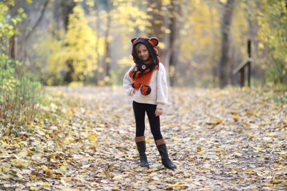 Foxy Hooded Scarf