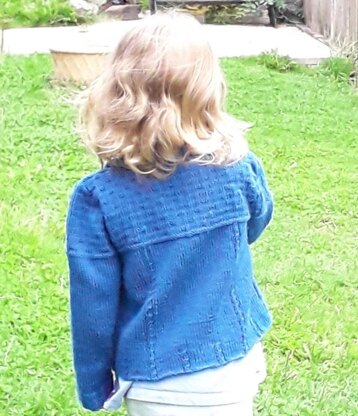 Denim Style Toddler Cardigan