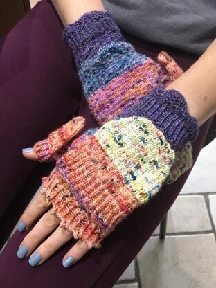 Mermaid's Tail Mitt Mittens