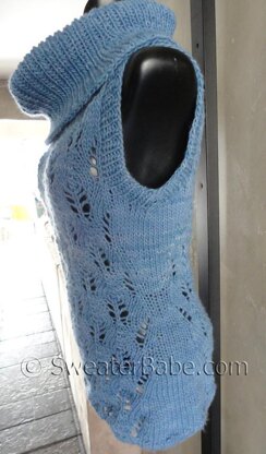 #126 Malabrigo Sleeveless Cowl Neck Sweater