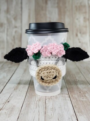 Cow Cup Cozy