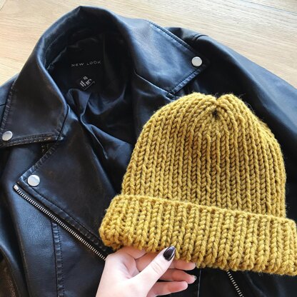 Spinelli Hat (Ribbed Beanie)