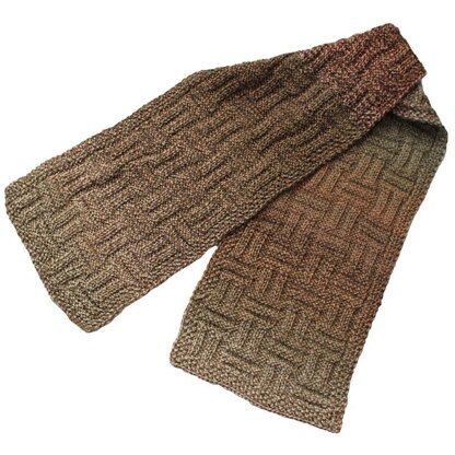 Reversible Maze Scarf