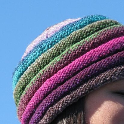 Scrunchie Hat 121 / Headband - knitting pattern