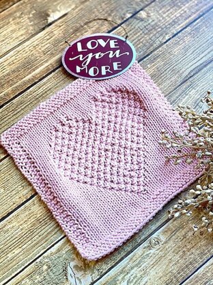 I Heart You Dishcloth