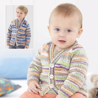 Cardigans in Sirdar Snuggly Baby Crofter DK - 4799 - Downloadable PDF
