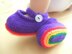 Advanced Rainbow Mary Jane Booties