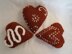 Gingerbread Hearts