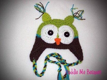 Owl Ear Flap Beanie