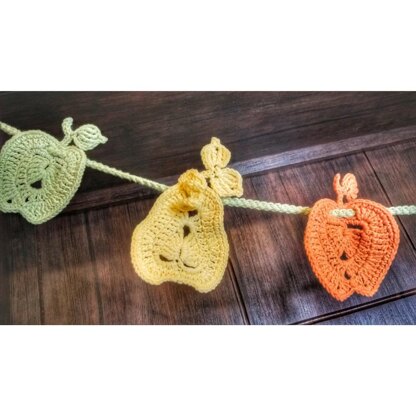 Crochet Fall Garland