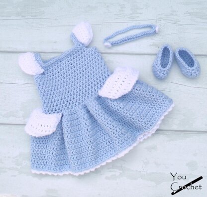 Princess Cinderella Dress Set Aran