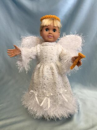 Heavenly Angels, Knitting Patterns fit American Girl and other 18-Inch Dolls