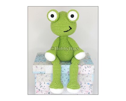 Amigurumi crochet Frog