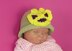 Baby Pansy Flower Summer hat