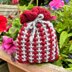 Textured Tweed Lavender Bag Knitting Pattern - Free Knitting Pattern