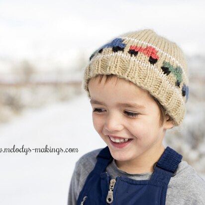 Truck Hauler Hat Knit