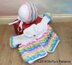 Knitting Pattern baby jacket & hat UK & USA Terms #42