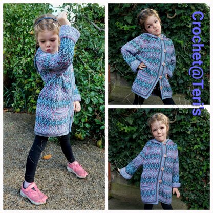 Little Diamond Mosaic Children's Coat