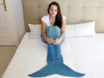 Cotton mermaid blanket hot sale