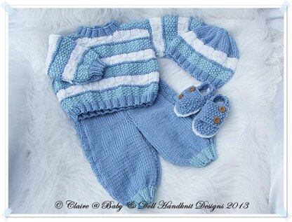 Sweater Set 16-22” dolls/newborn/0-3m baby