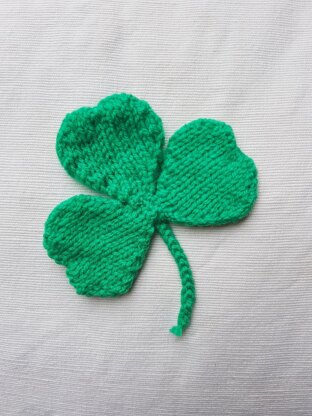 Knitted Shamrock