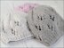 Baby Hat Lucy 3 x Preemie Sizes, Newborn, Baby