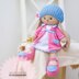 Mixed Knitting and Crochet Toy Clothes Pattern - Outfit "Mimi"