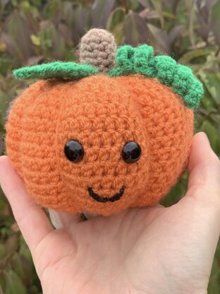 Patch the Pumpkin Amigurumi