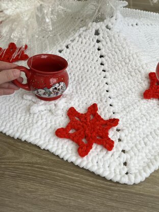 Plush Snowflake Sea Starfish