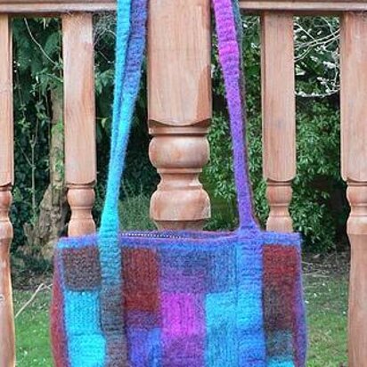 Noro Squares Bag - knitting pattern