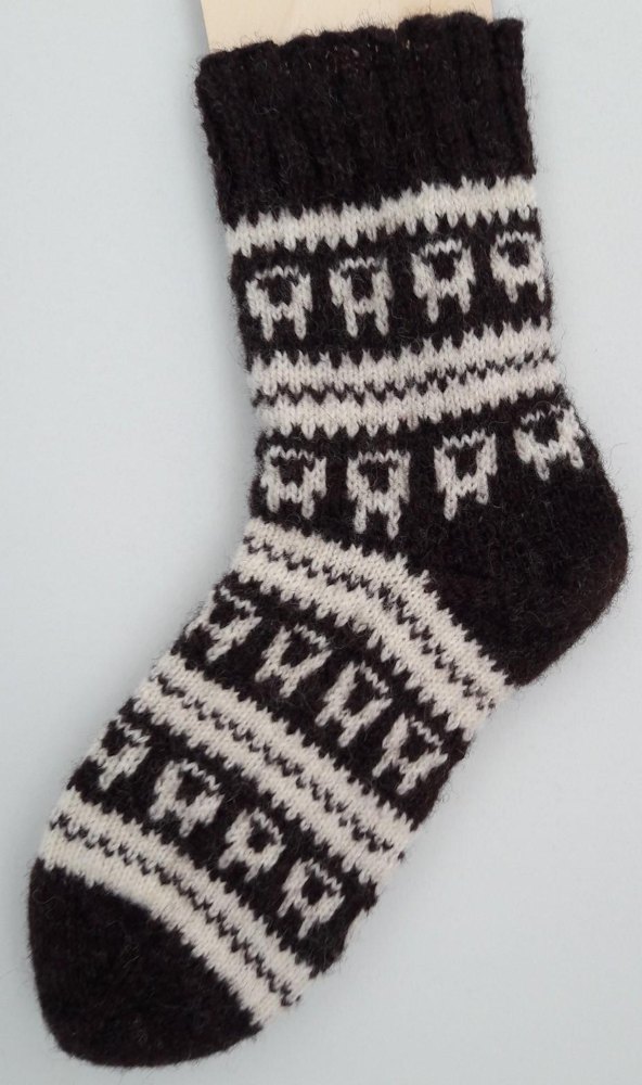 Dartmoor Sheep Socks Knitting pattern by Bekki Hill | LoveCrafts