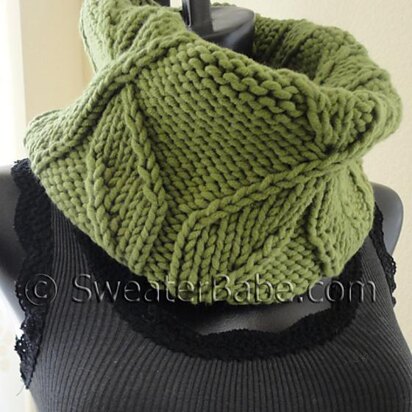 #158 Chunky Pinwheel Cowl