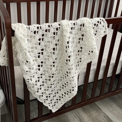 Christening Blanket Baby Crochet pattern